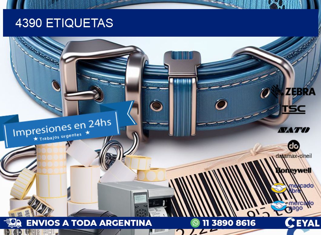 4390 ETIQUETAS