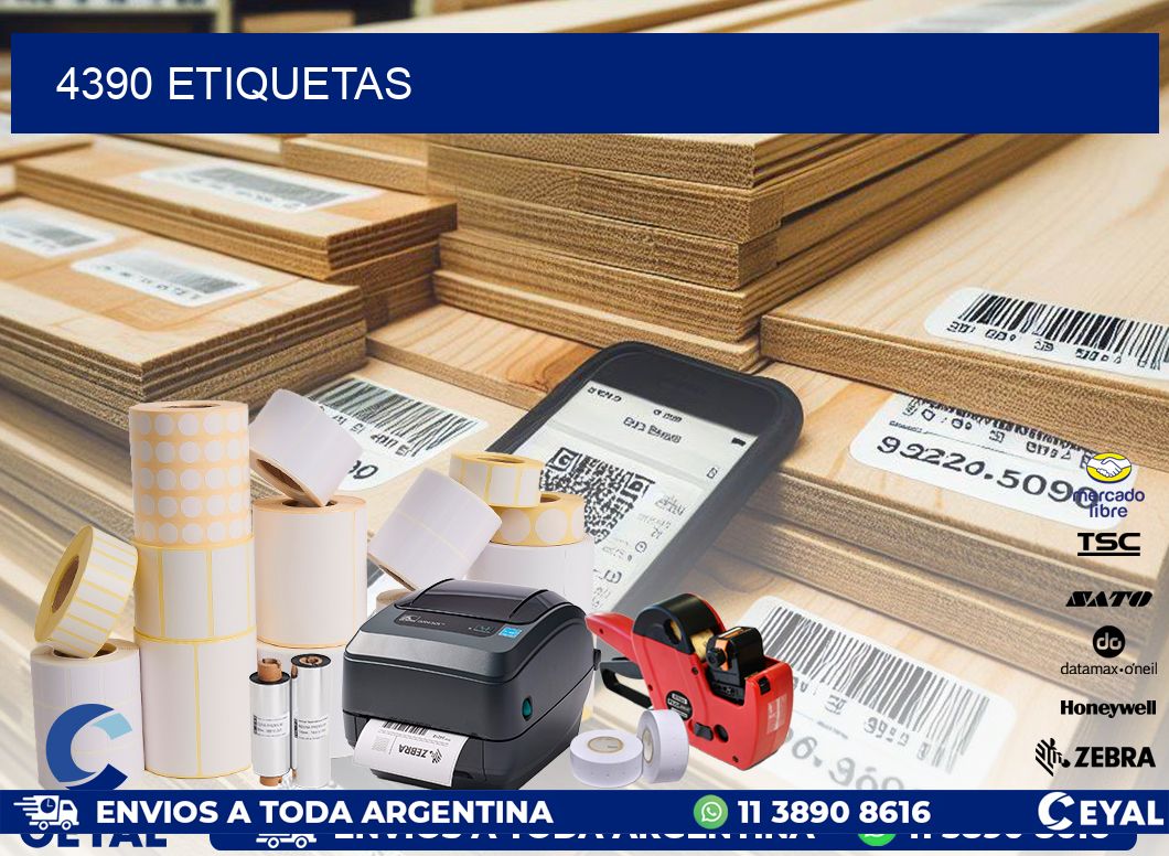 4390 ETIQUETAS