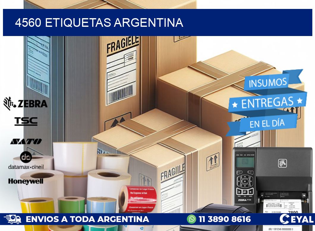 4560 ETIQUETAS ARGENTINA