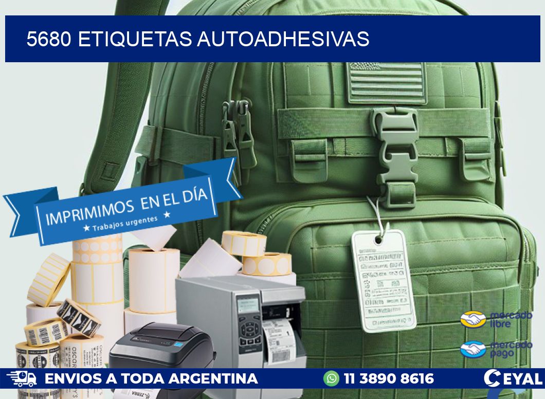5680 ETIQUETAS AUTOADHESIVAS
