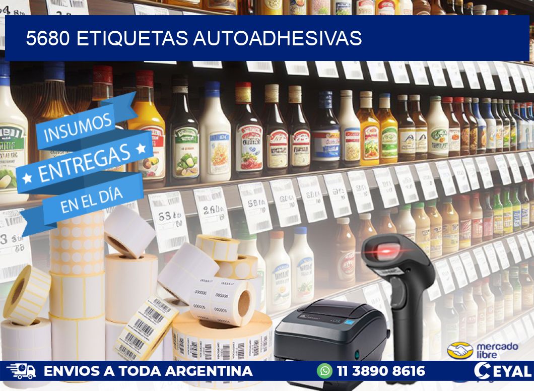 5680 ETIQUETAS AUTOADHESIVAS