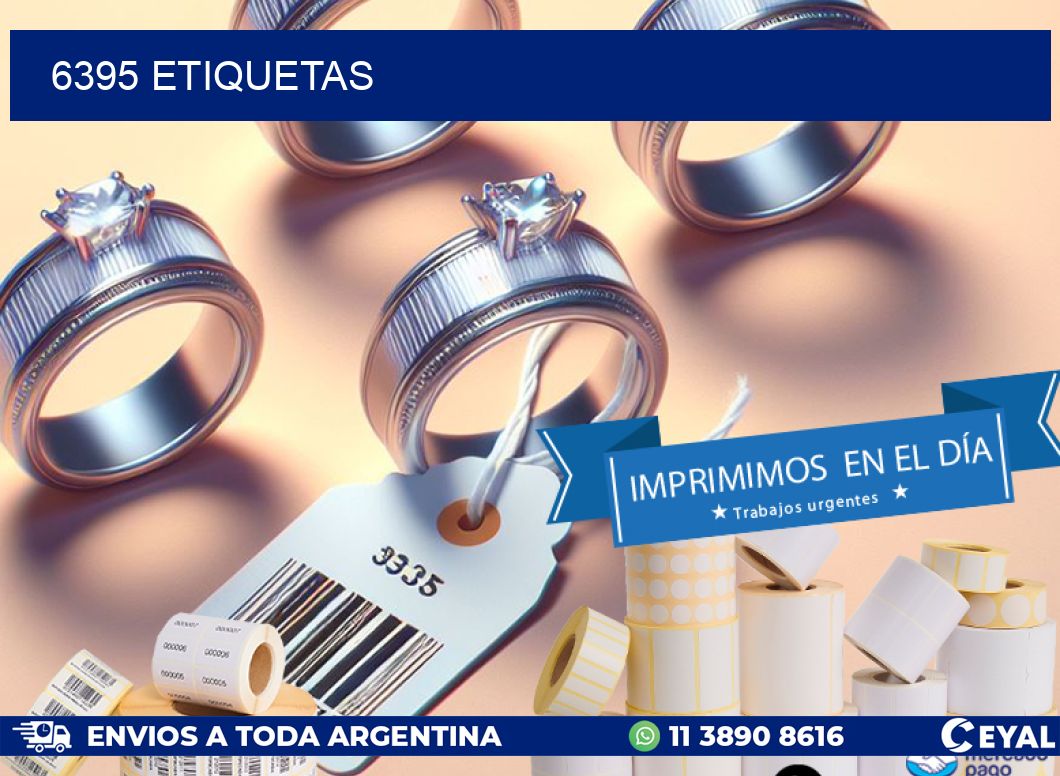 6395 ETIQUETAS