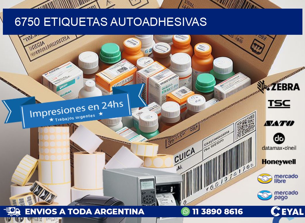 6750 ETIQUETAS AUTOADHESIVAS