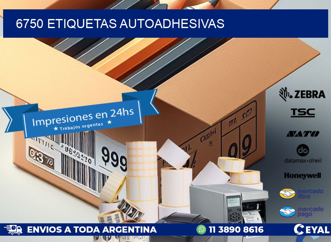 6750 ETIQUETAS AUTOADHESIVAS