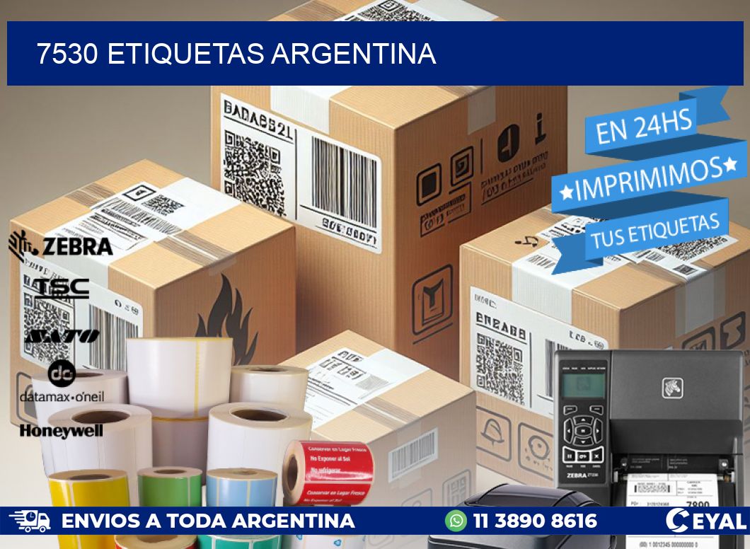 7530 ETIQUETAS ARGENTINA