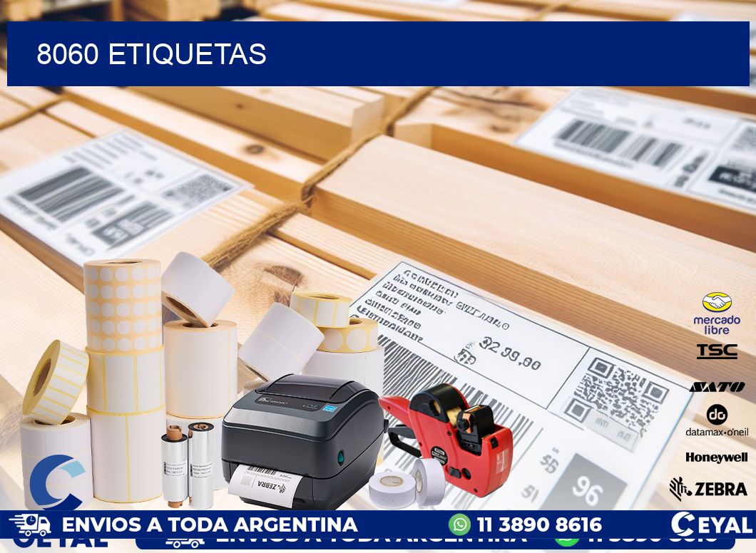 8060 ETIQUETAS