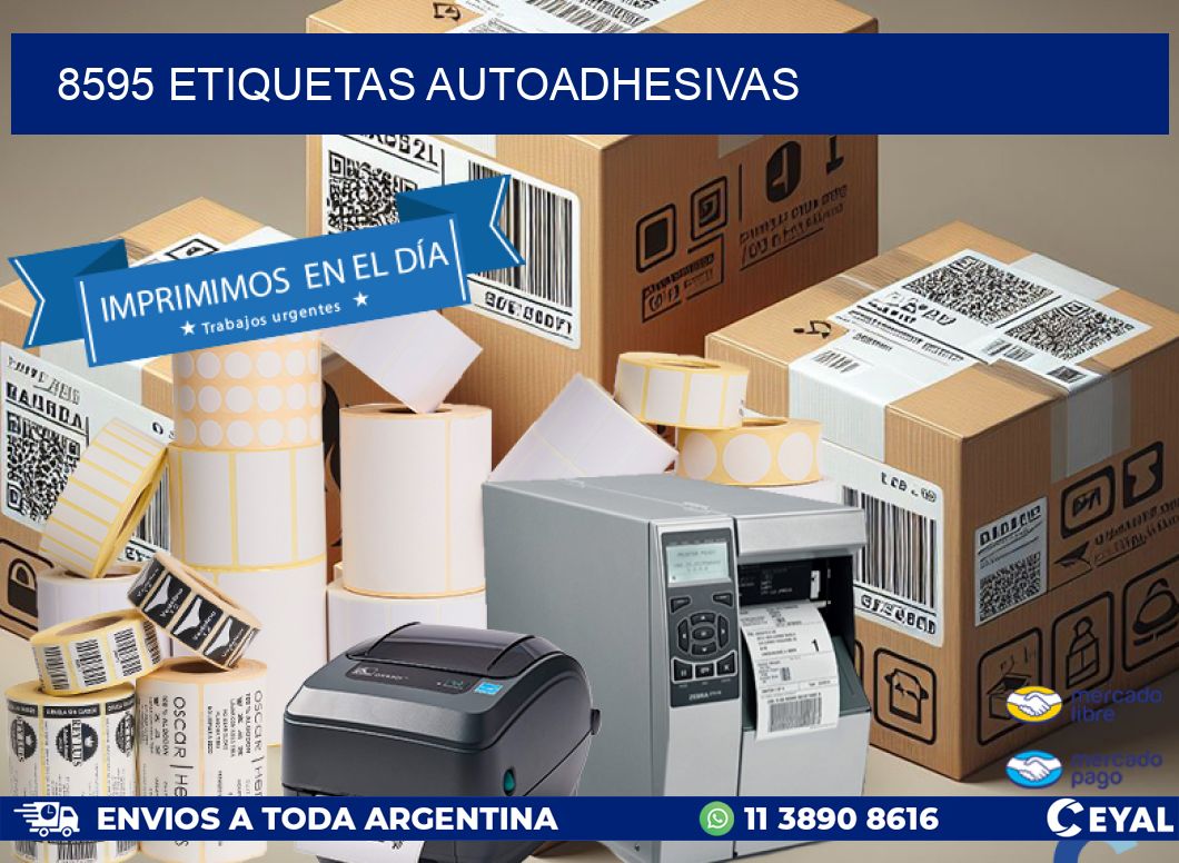 8595 ETIQUETAS AUTOADHESIVAS