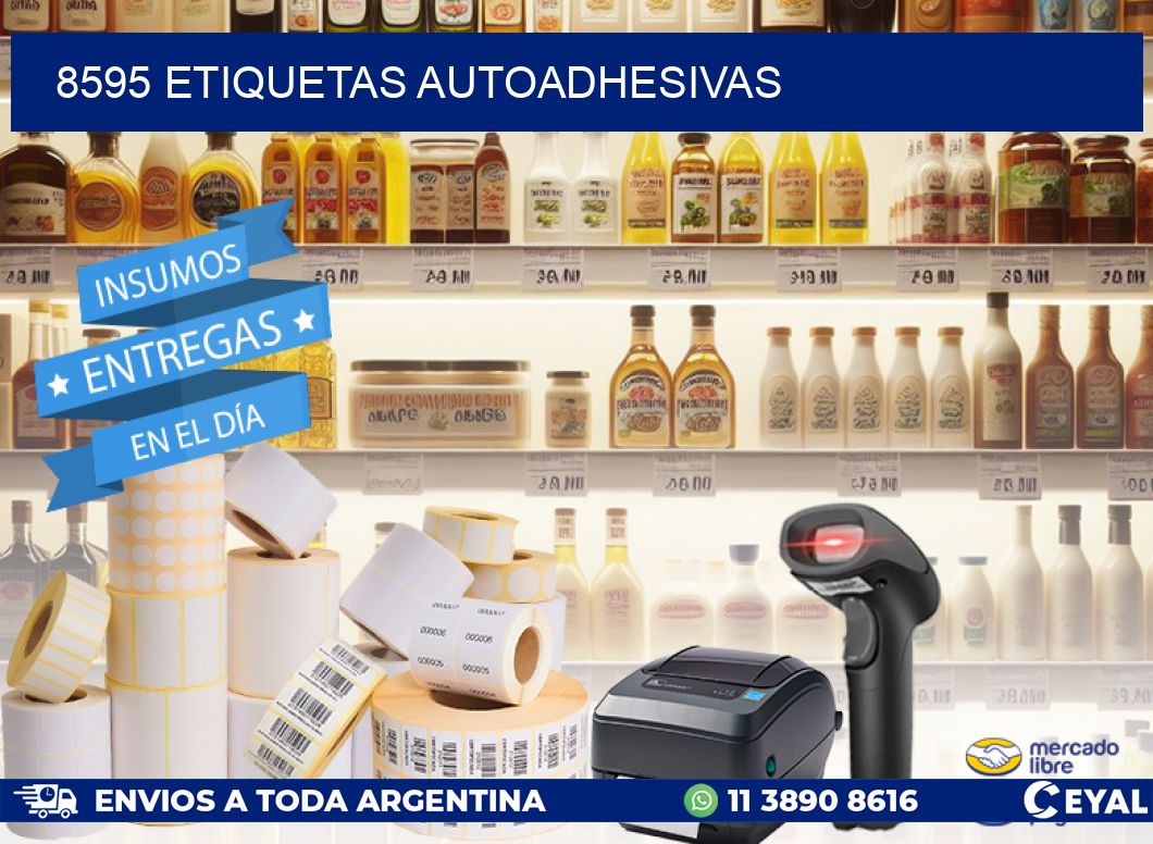 8595 ETIQUETAS AUTOADHESIVAS