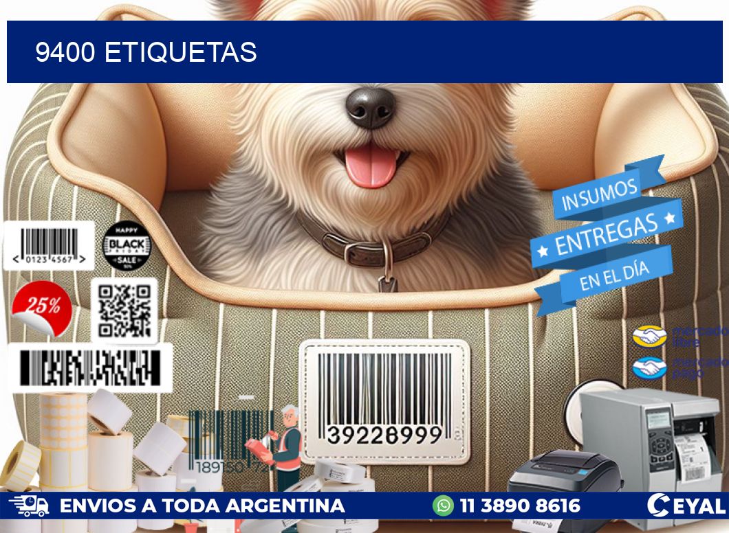 9400 ETIQUETAS