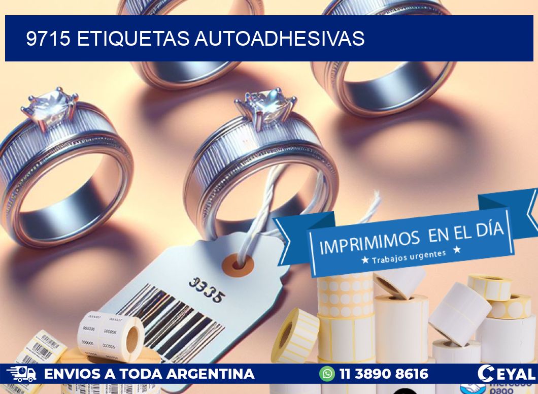 9715 ETIQUETAS AUTOADHESIVAS