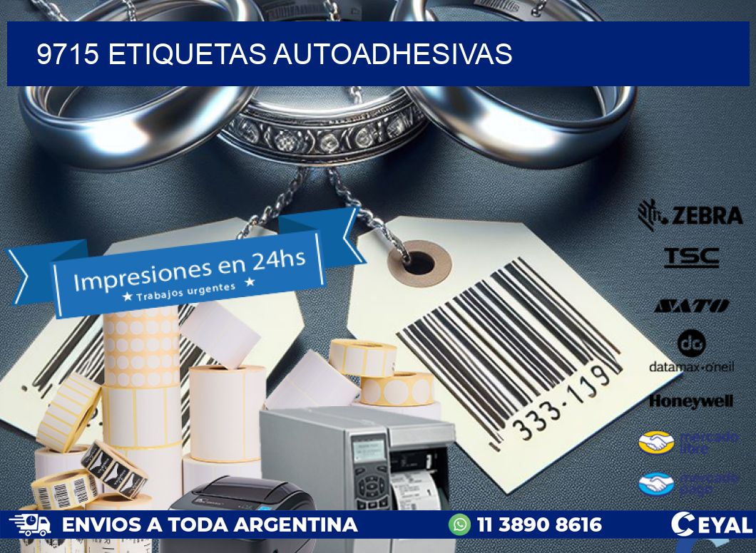 9715 ETIQUETAS AUTOADHESIVAS