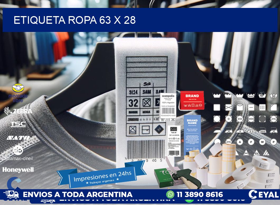 ETIQUETA ROPA 63 x 28