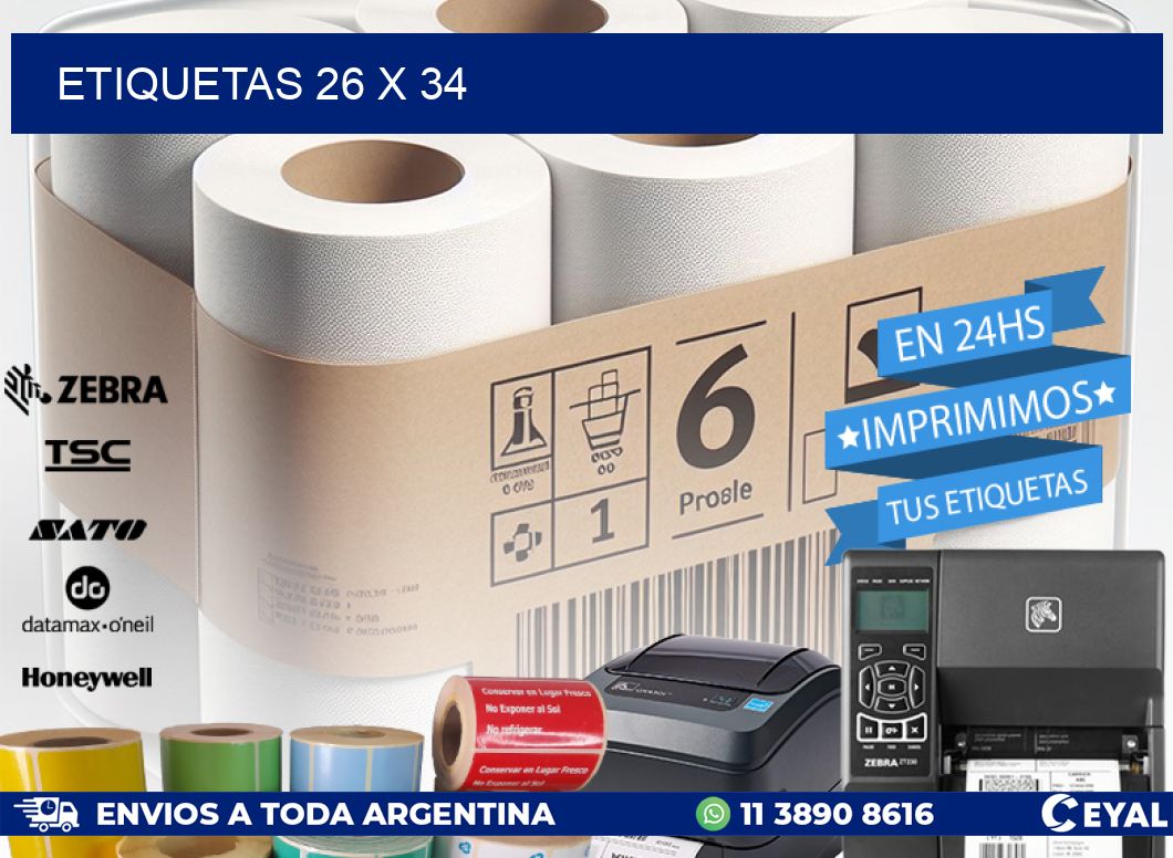 ETIQUETAS 26 x 34