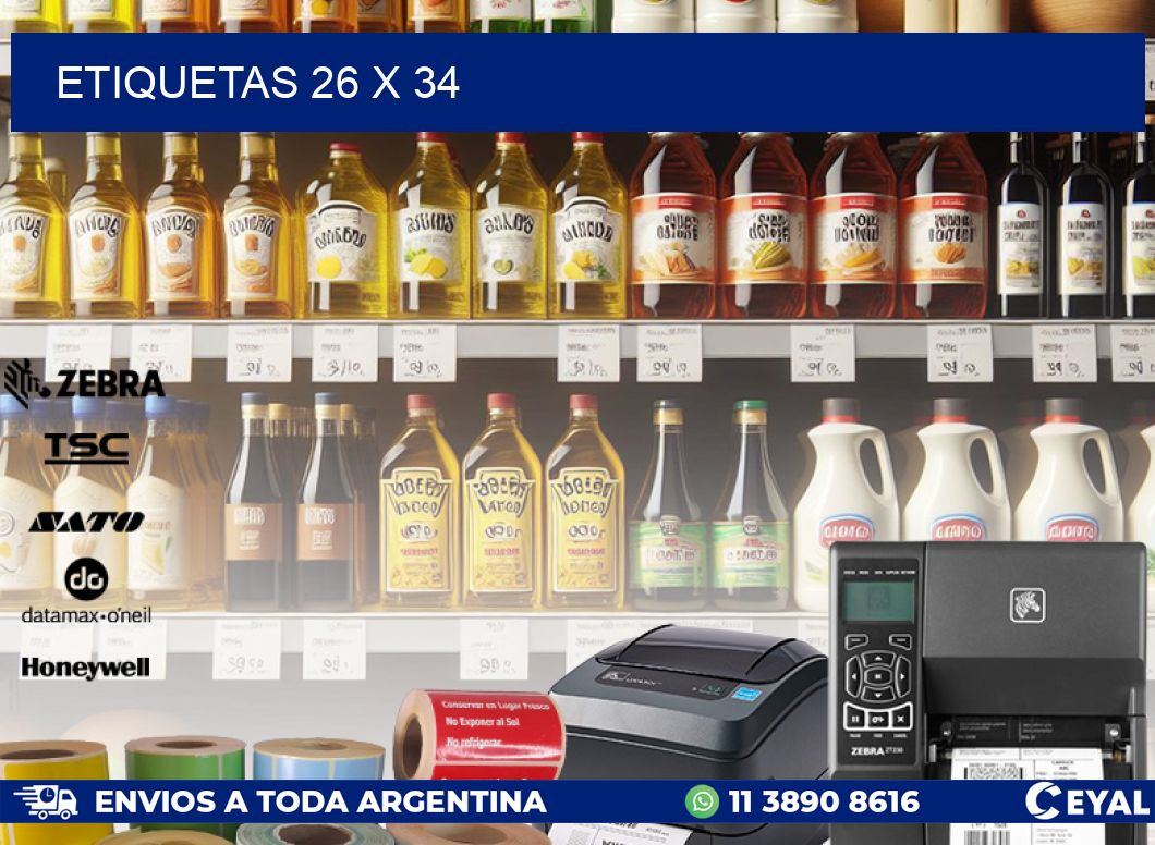 ETIQUETAS 26 x 34