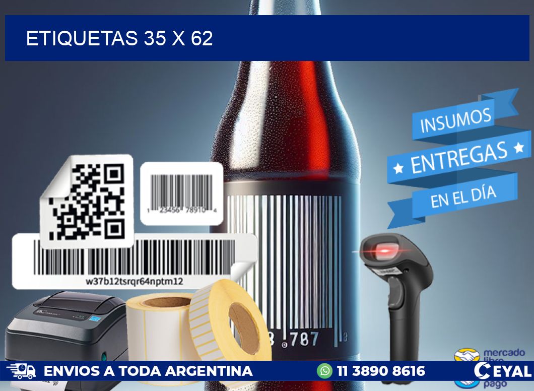 ETIQUETAS 35 x 62