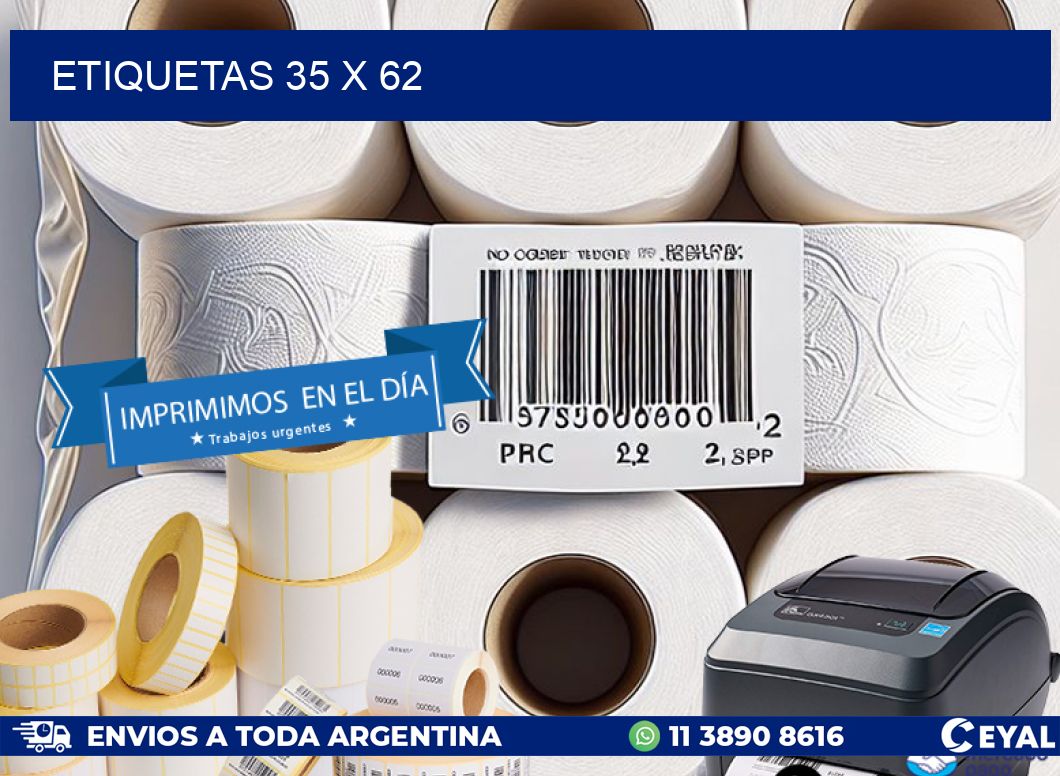 ETIQUETAS 35 x 62