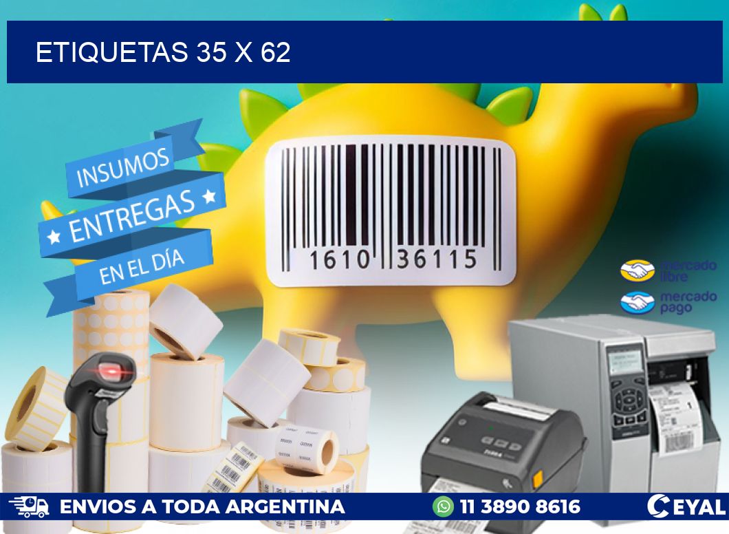 ETIQUETAS 35 x 62