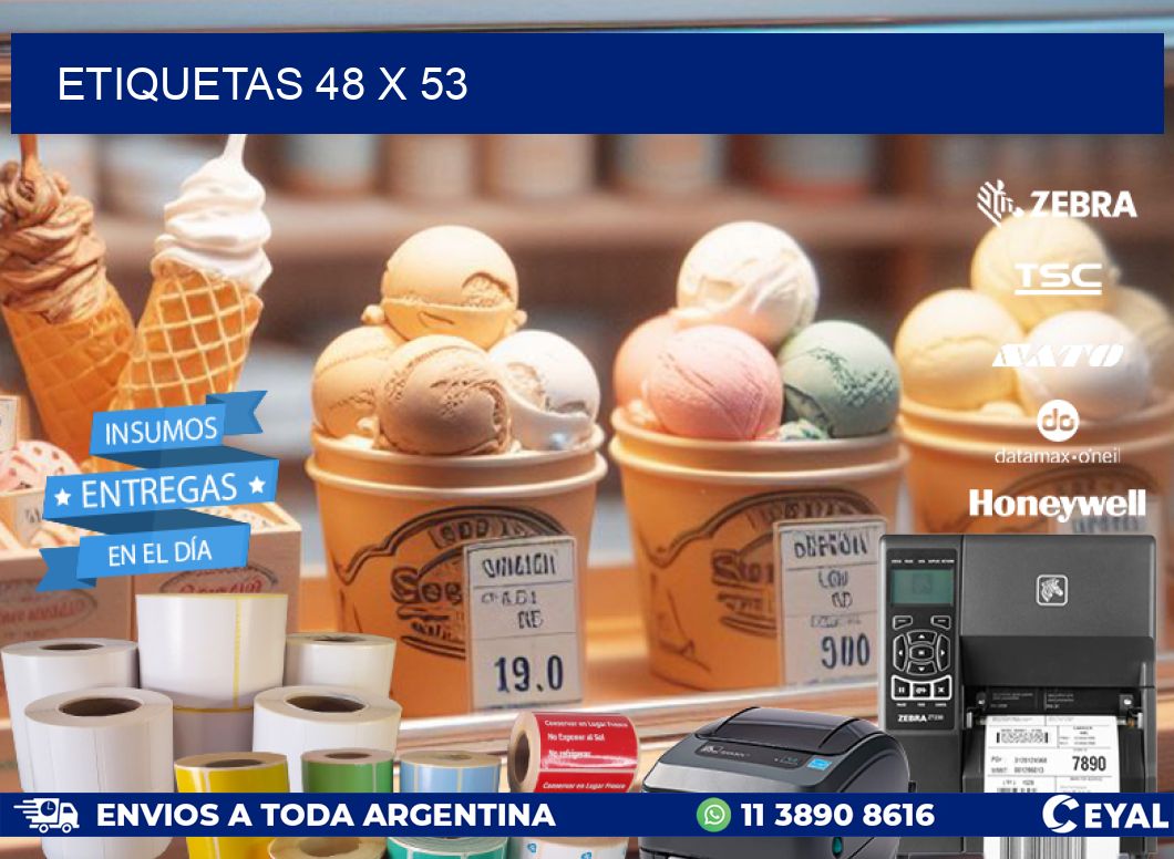 ETIQUETAS 48 x 53