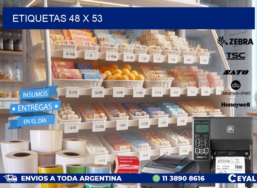 ETIQUETAS 48 x 53