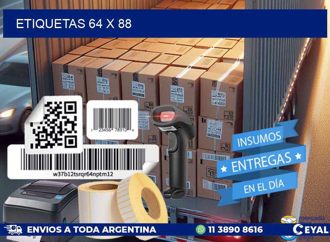 ETIQUETAS 64 x 88