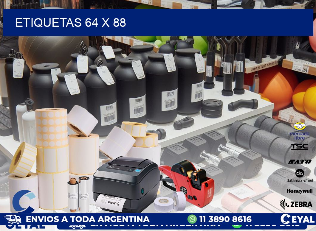 ETIQUETAS 64 x 88