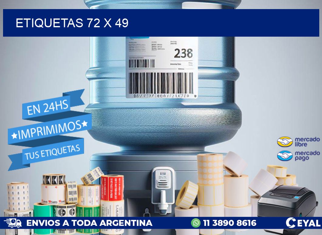 ETIQUETAS 72 x 49