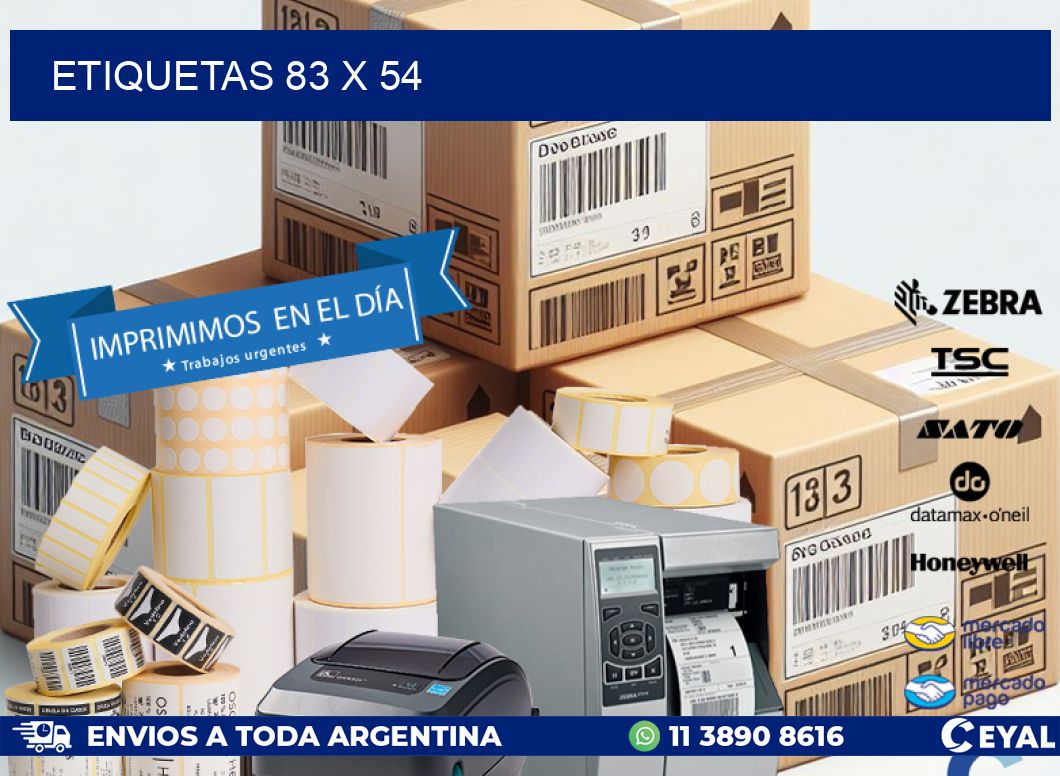 ETIQUETAS 83 x 54