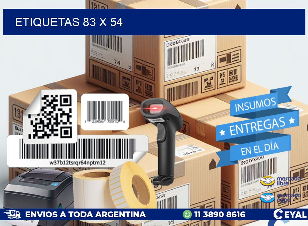 ETIQUETAS 83 x 54
