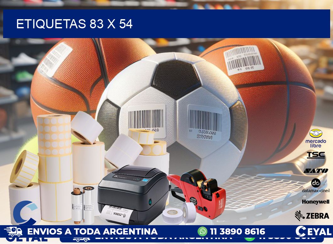 ETIQUETAS 83 x 54
