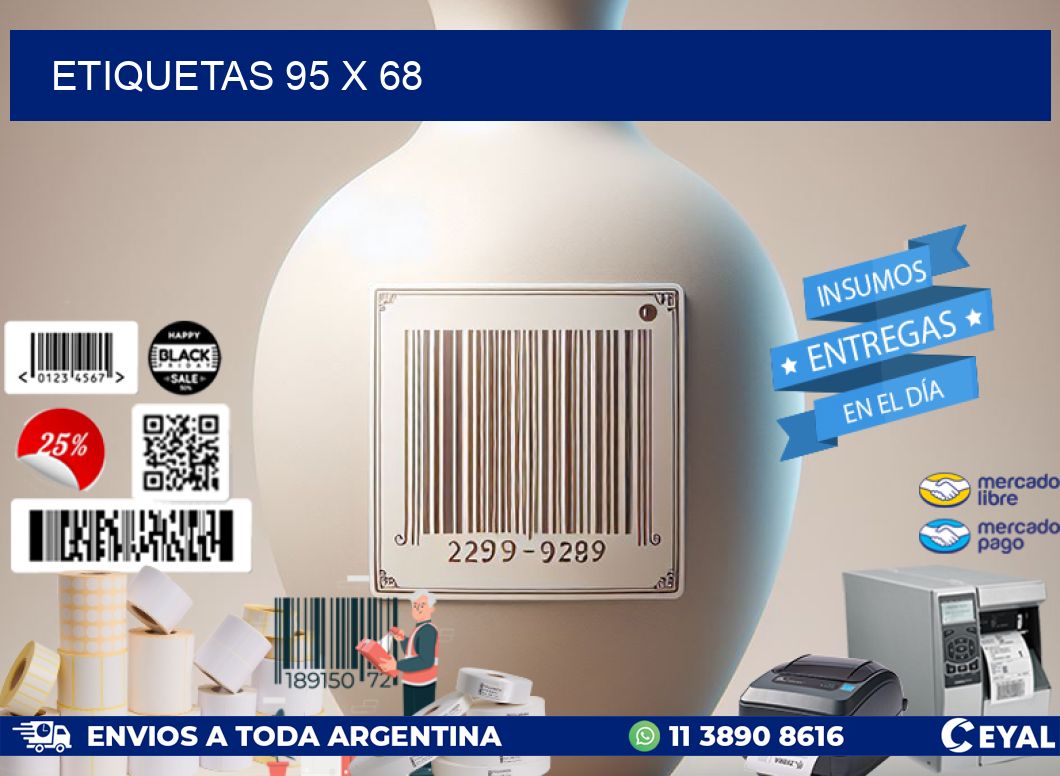 ETIQUETAS 95 x 68