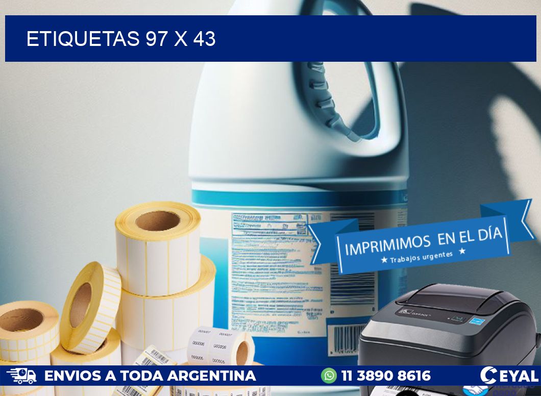 ETIQUETAS 97 x 43