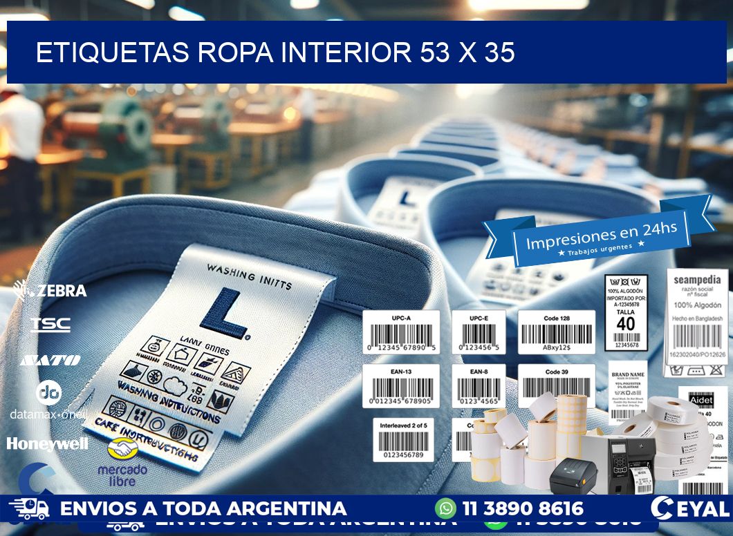 ETIQUETAS ROPA INTERIOR 53 x 35