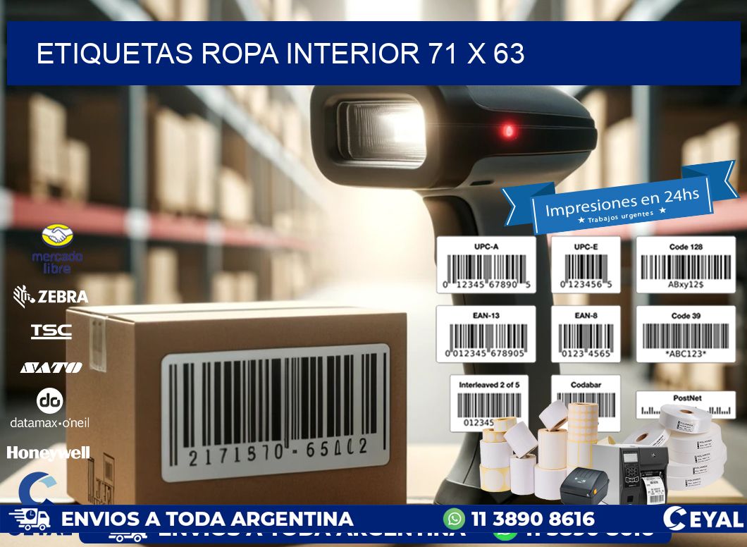 ETIQUETAS ROPA INTERIOR 71 x 63