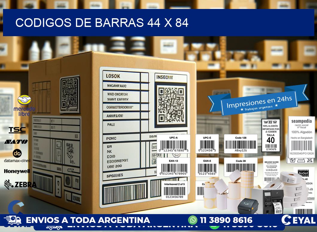 codigos de barras 44 x 84