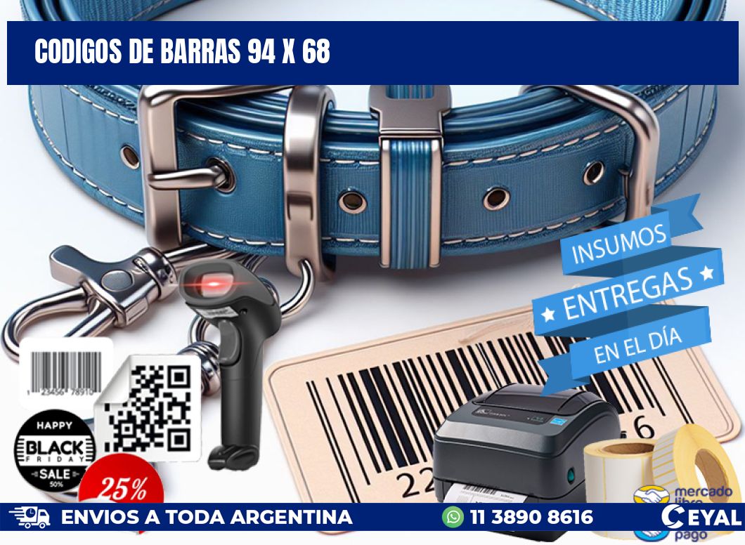 codigos de barras 94 x 68