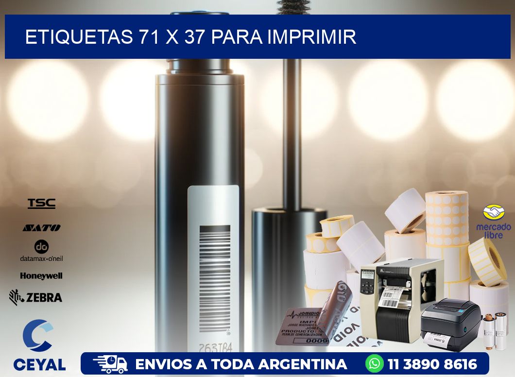 ETIQUETAS 71 x 37 PARA IMPRIMIR