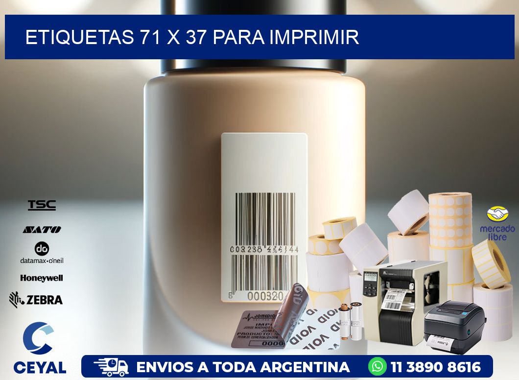 ETIQUETAS 71 x 37 PARA IMPRIMIR