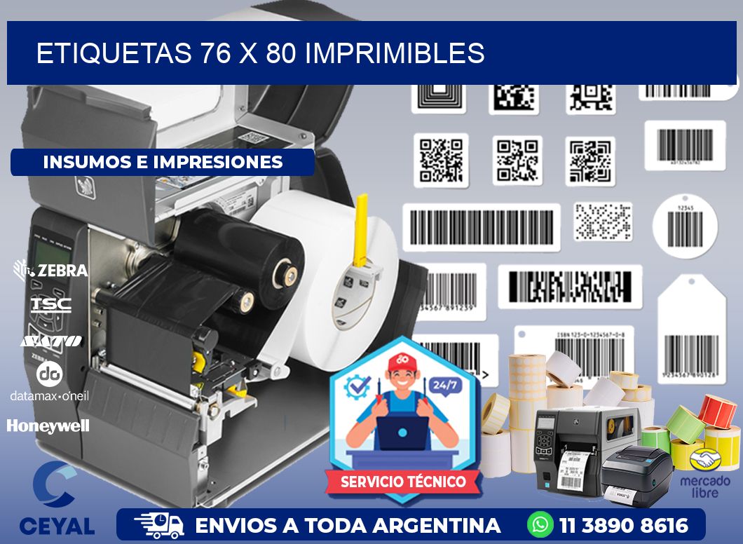 ETIQUETAS 76 x 80 IMPRIMIBLES