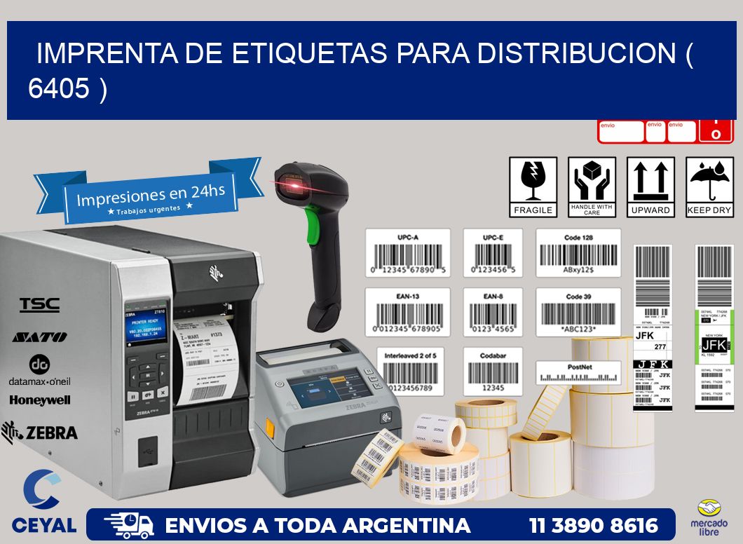 imprenta de etiquetas para distribucion ( 6405 )