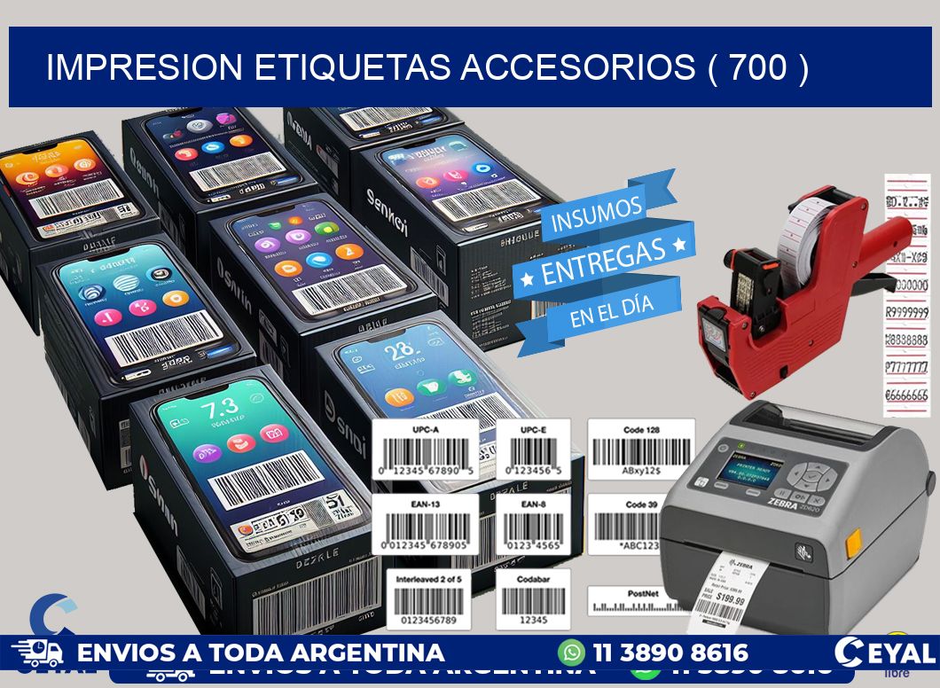 impresion etiquetas accesorios ( 700 )