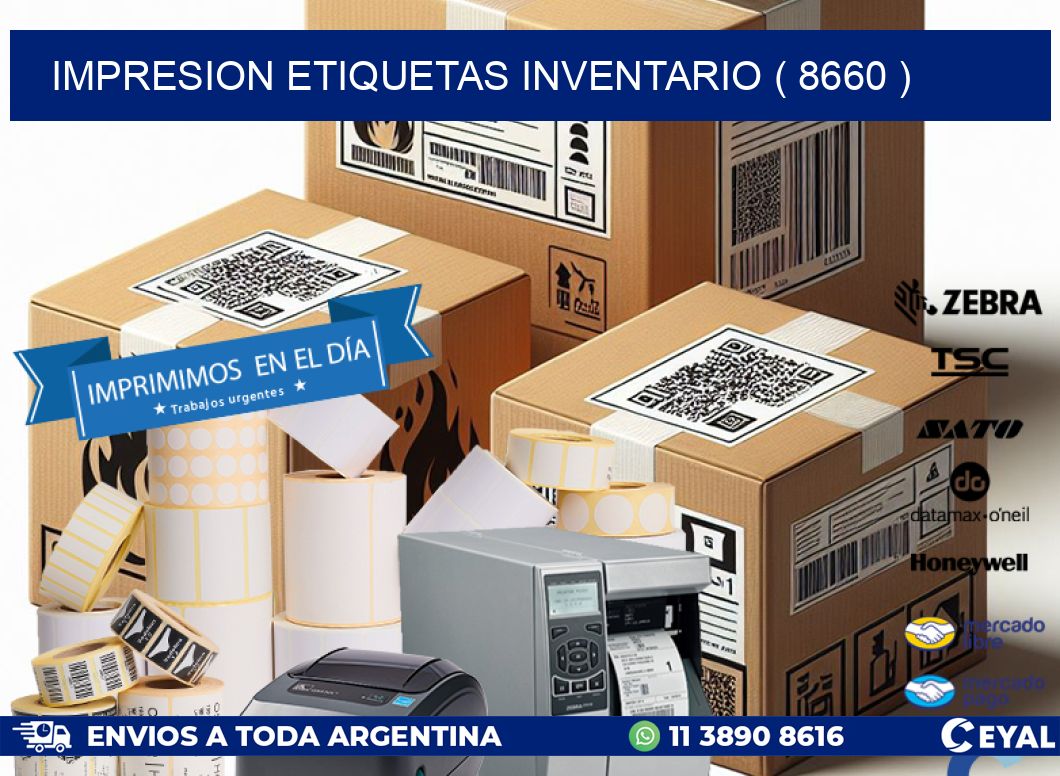 impresion etiquetas inventario ( 8660 )