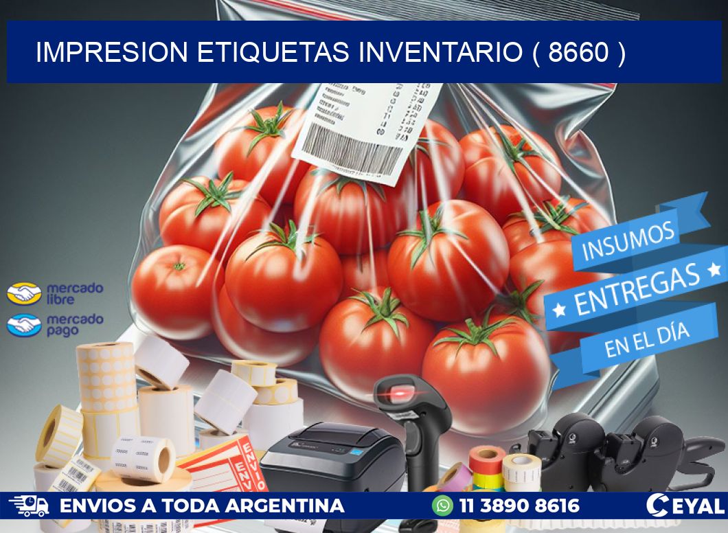 impresion etiquetas inventario ( 8660 )