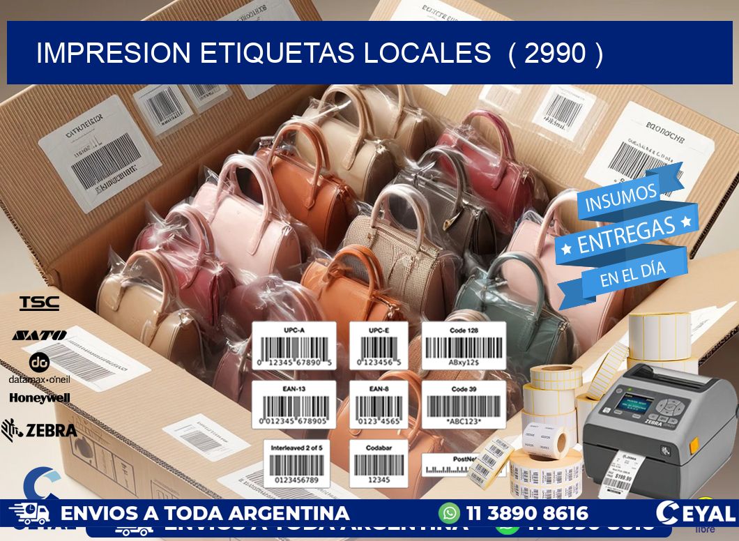 impresion etiquetas locales  ( 2990 )