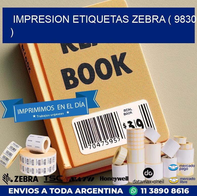 impresion etiquetas zebra ( 9830 )