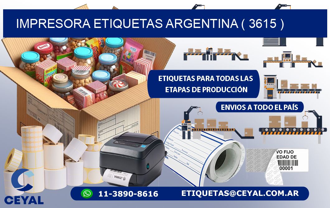 impresora etiquetas argentina ( 3615 )