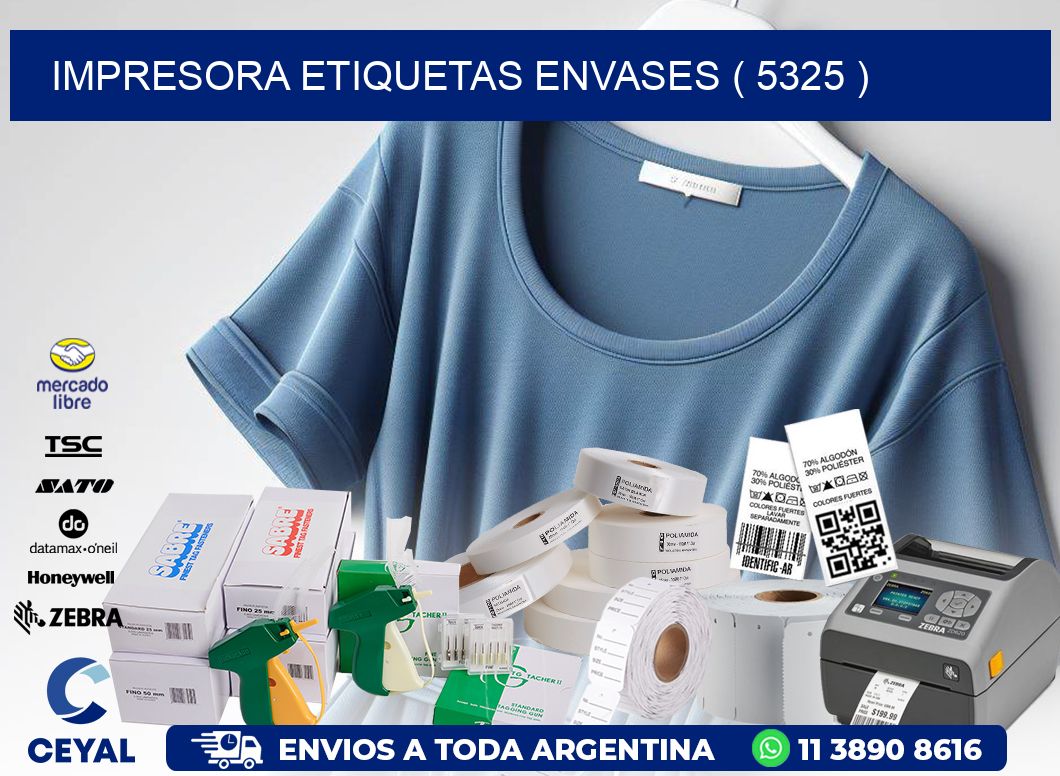 impresora etiquetas envases ( 5325 )
