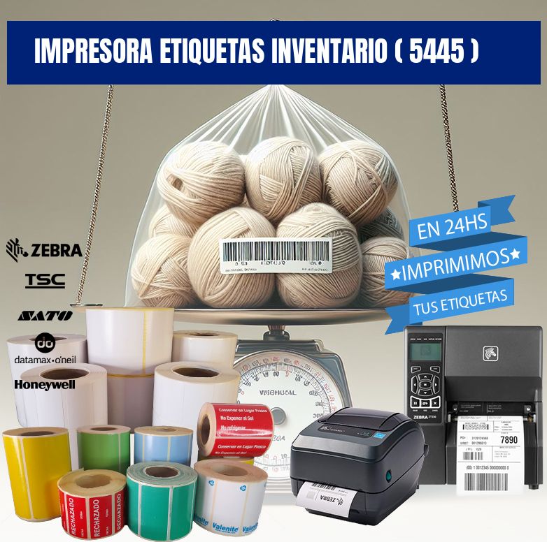 impresora etiquetas inventario ( 5445 )