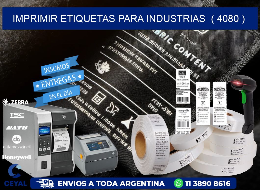 imprimir etiquetas para industrias  ( 4080 )