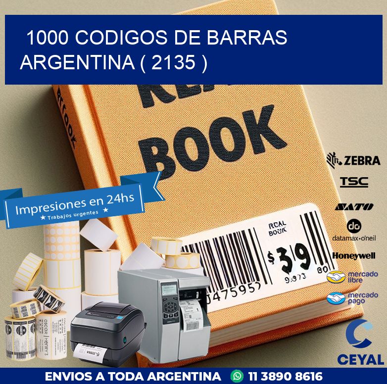 1000 codigos de barras argentina ( 2135 )
