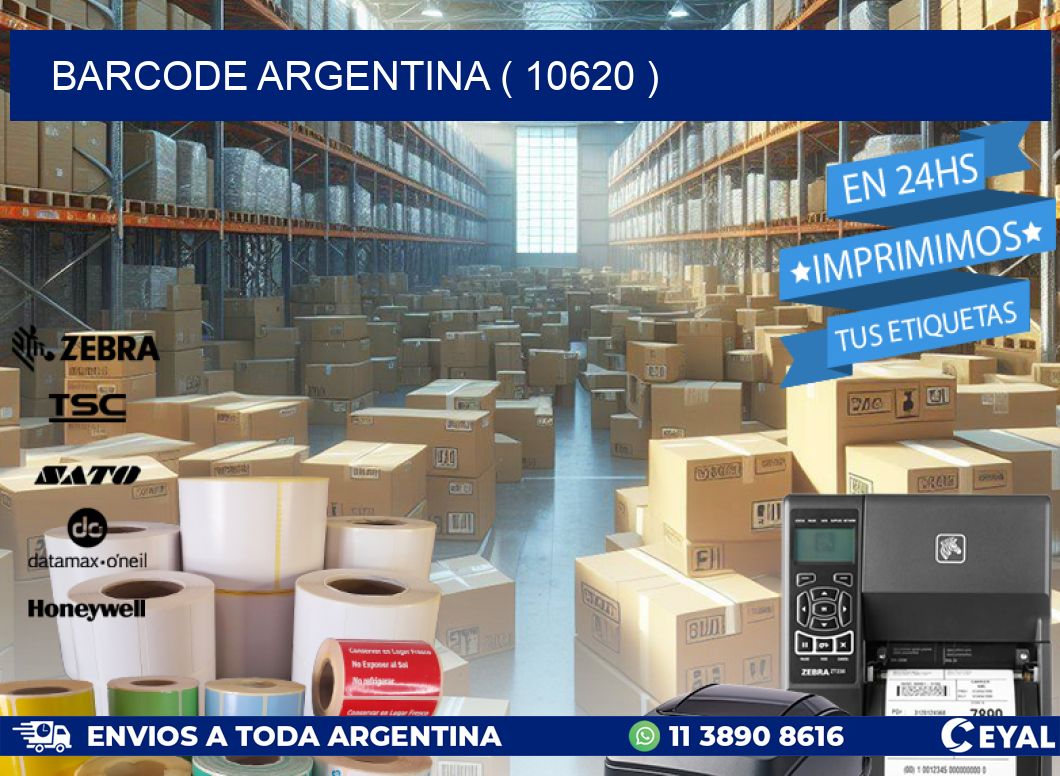 BARCODE ARGENTINA ( 10620 )